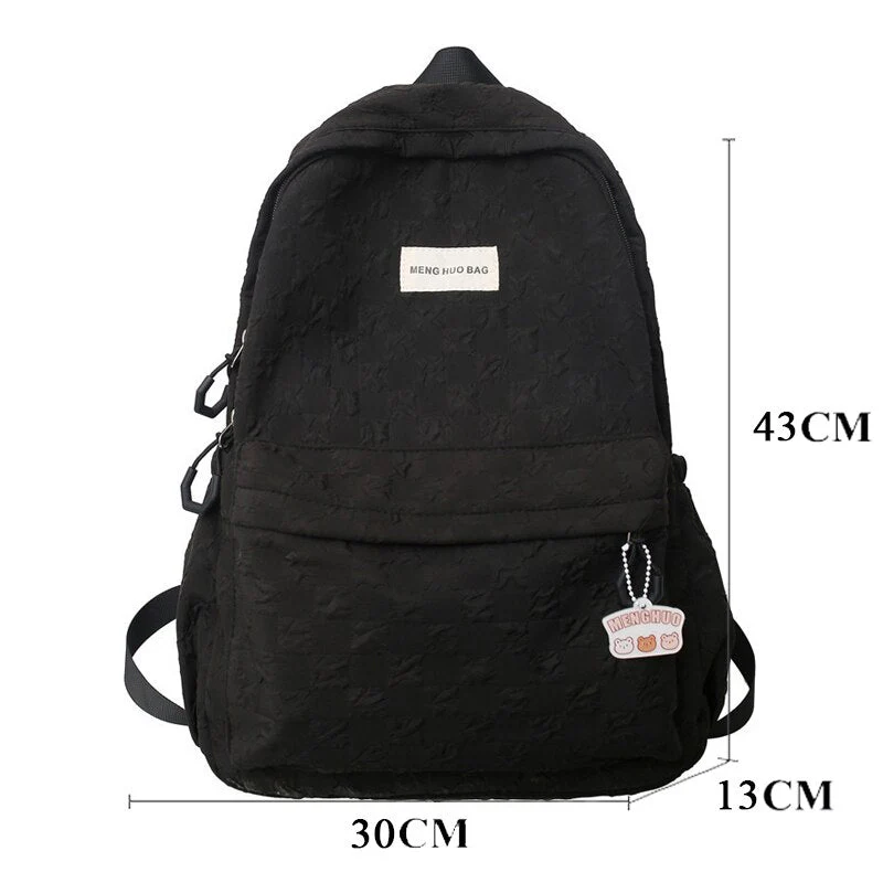 BACK TO SCHOOL   Kawaii Set Bag for Girls Schoolbag Fashion Cute Backpack Teens Bookbag Laptop Rucksack Women Travel Shoulder Mochila - Deanwangkt