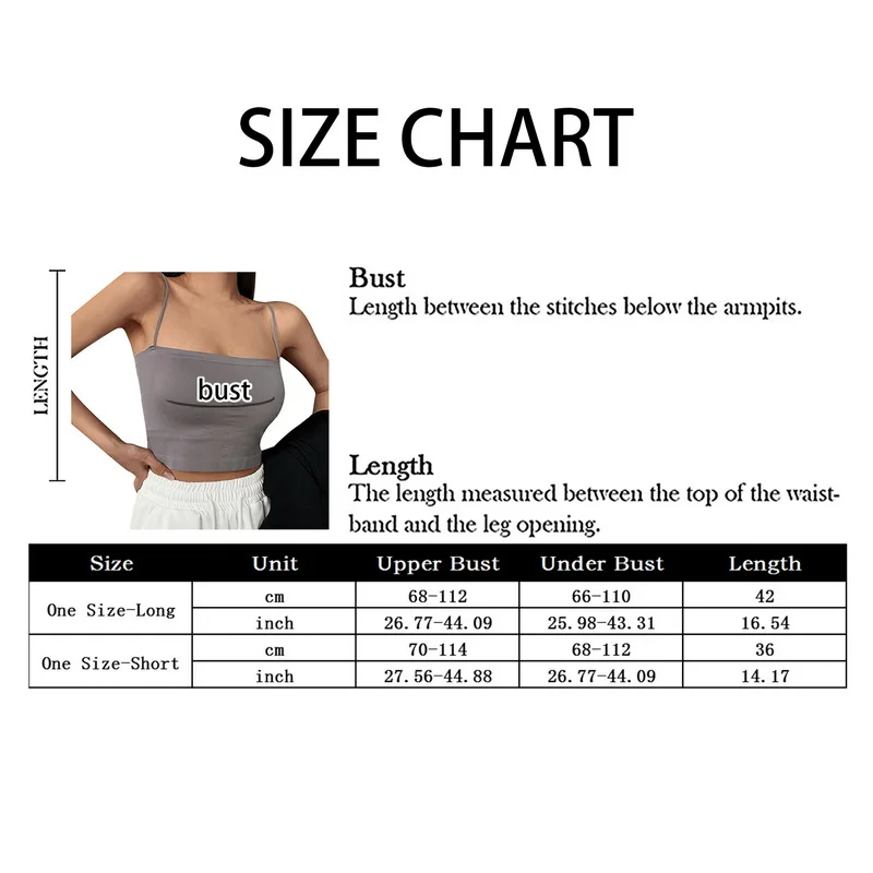 deanwangkt Sexy Crop Top Women Spaghetti Strap Tank Tops Summer Sleeveless Cami Tube Top Basic Solid Camisole Cotton Bustier Soft Bra Vest - Deanwangkt