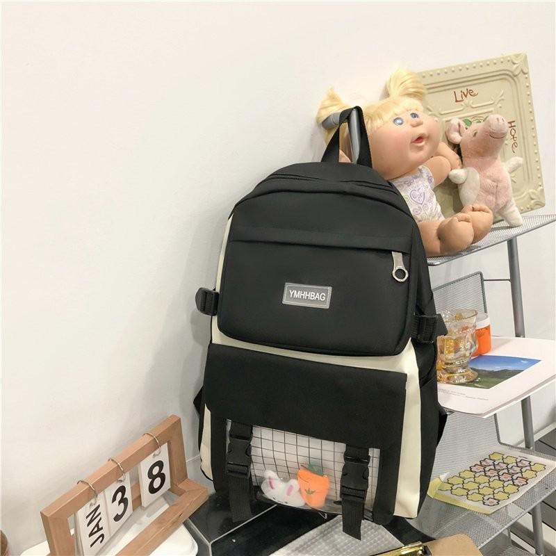 deanwangkt 4piece Set Cute Women Backpack Sets Kawaii School Bags For Teenager Girls High Capacity School Backpack - Deanwangkt