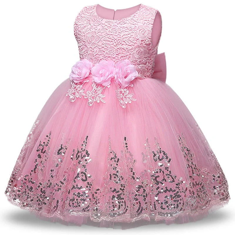 Summer Dress Baby Girl Dress 1 Year Birthday Dress Girl Party Wedding Dress Tutu Princess Dress For Girl Children Vestidos 1-5Y - Deanwangkt