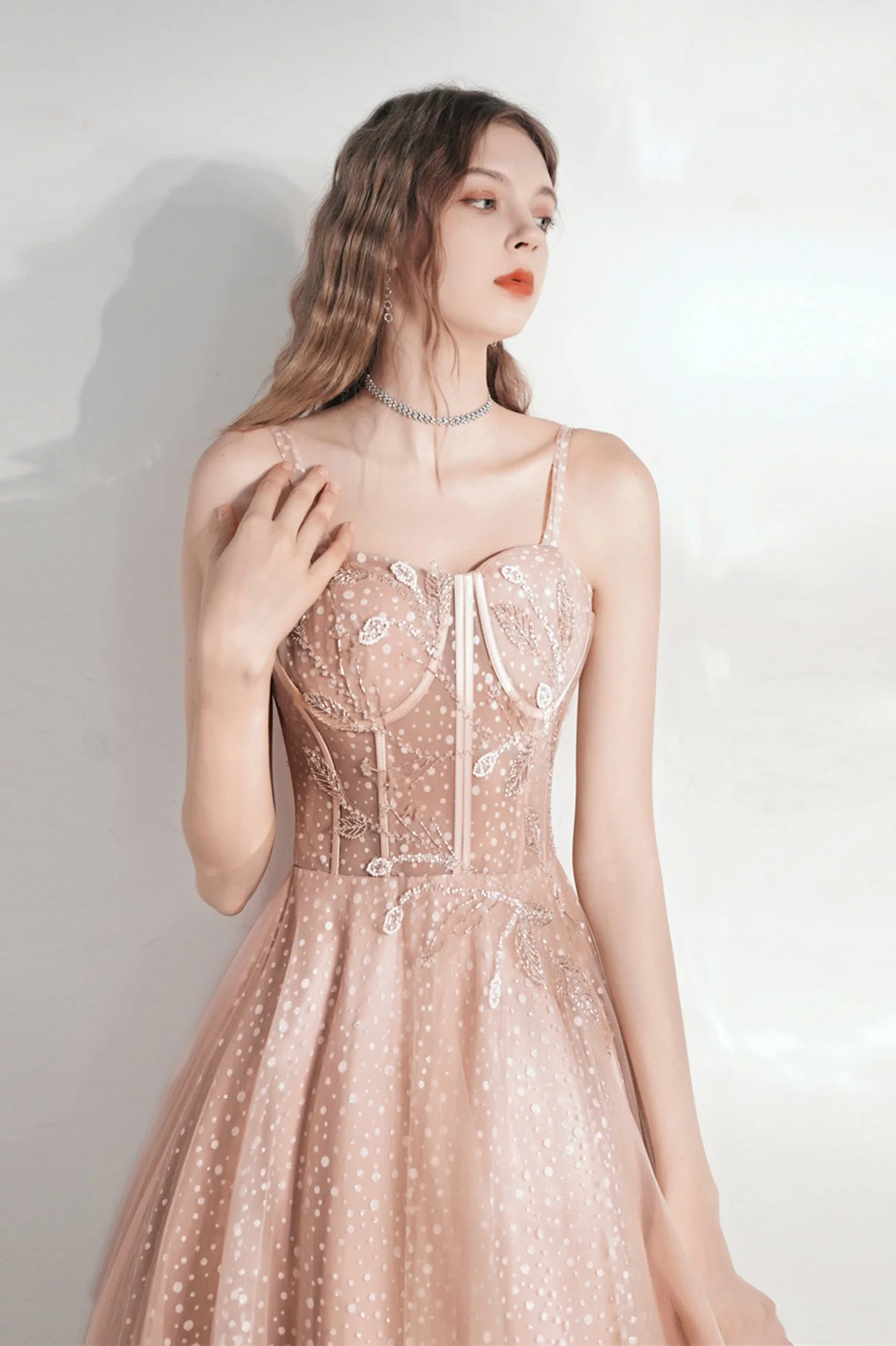 solvbao Cute Tulle Long Prom Dresses, Lovely A-Line Evening Graduation Dresses - Deanwangkt