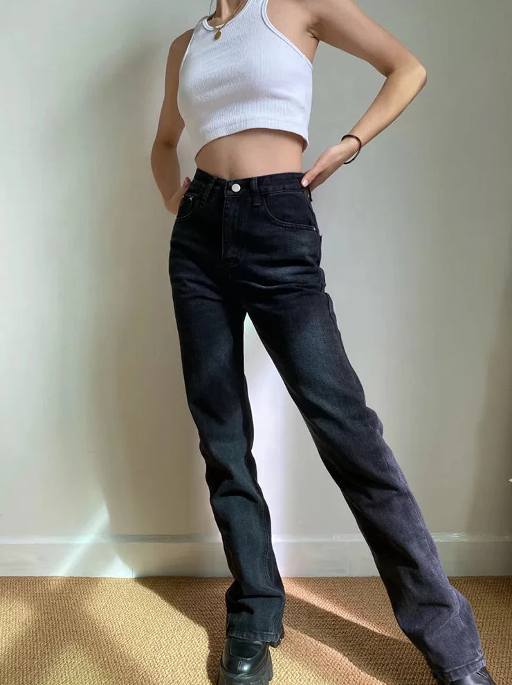 deanwangkt - Key And Lock Straight Jeans - Deanwangkt