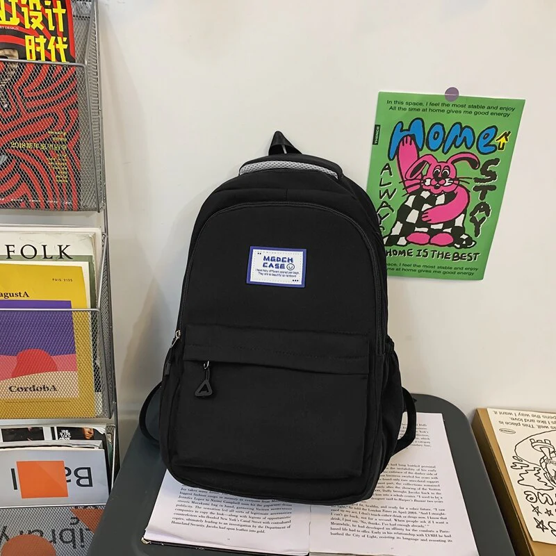 BACK TO SCHOOL  Male Fashion High-capacity Travel Mochila Men Waterproof Backpack Women Lovers Bookbag Rucksack Black Laptop Bagpack - Deanwangkt