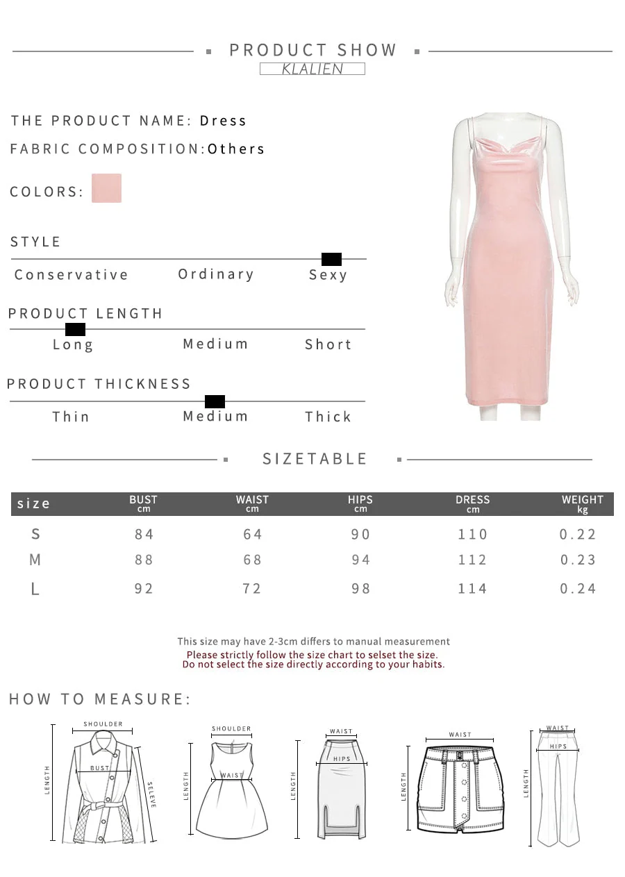 deanwangkt Fashion Elegant Party Strap Dress Women Summer New Solid Pink Simple Office Lady Street Vacation Beach Dress - Deanwangkt