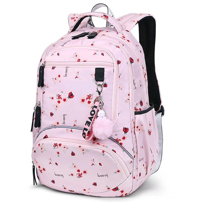 deanwangkt New Large schoolbag cute Student School Backpack Printed Waterproof bagpack primary school book bags for teenage girls kids - Deanwangkt