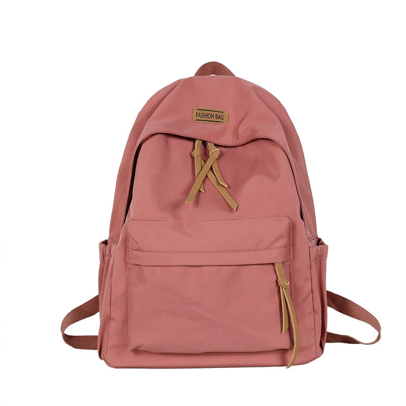 BACK TO SCHOOL   Fashion Backpack Waterproof Student Schoolbag Men Black Cotton Cute Women for Teenage Girls School Mochila Rucksack - Deanwangkt