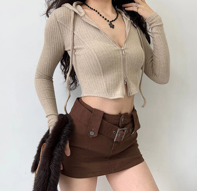 deanwangkt - Nolan Denim MIni Skirt - Deanwangkt