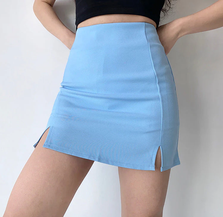 deanwangkt - Leyla Double Split Skirt - Deanwangkt