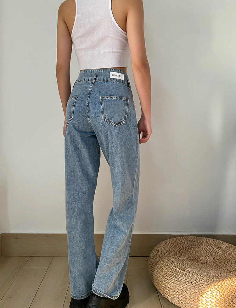 deanwangkt - Amore Wide Leg Jeans - Deanwangkt