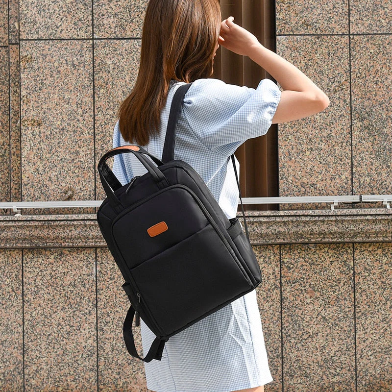 Back To School Waterproof Women Business Backpack Female Fashion Oxford Student School Backpacks Laptop Bag Casual Travel Backpack New Mochila - Deanwangkt