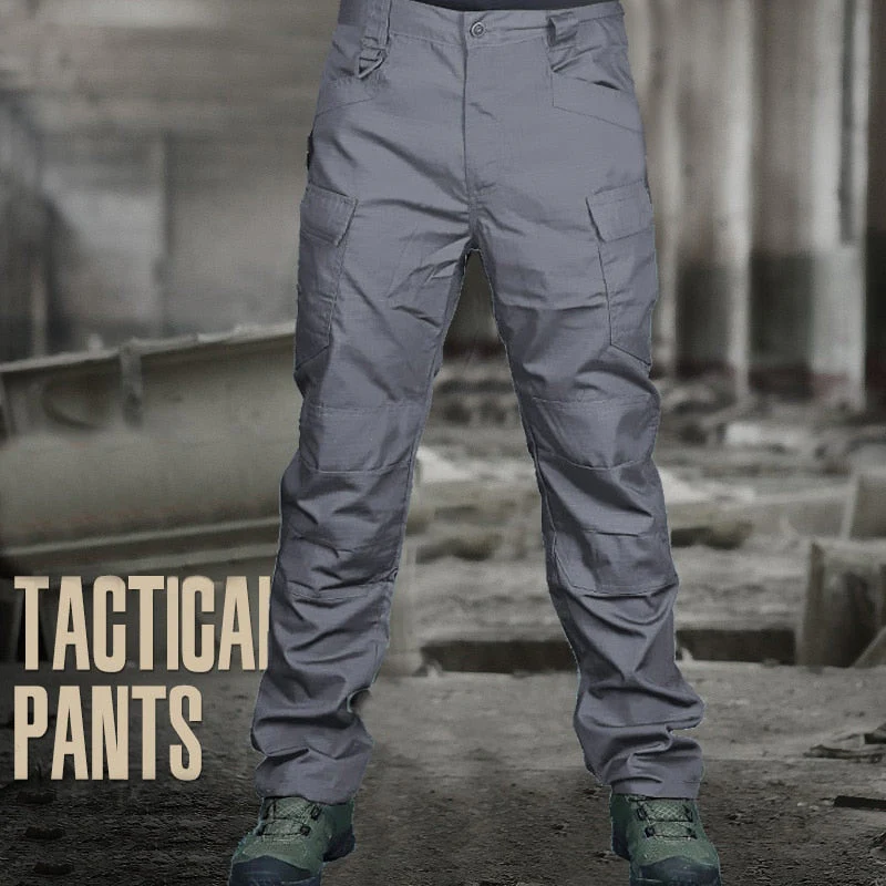 DEANWANGKT Mens Vintage Hip Hop Style Baggy Jeans 6XL City Military Tactical Pants Elastic SWAT Combat Army Trousers Many Pockets Waterproof Wear Resistant Casual Cargo Pants Men - Deanwangkt