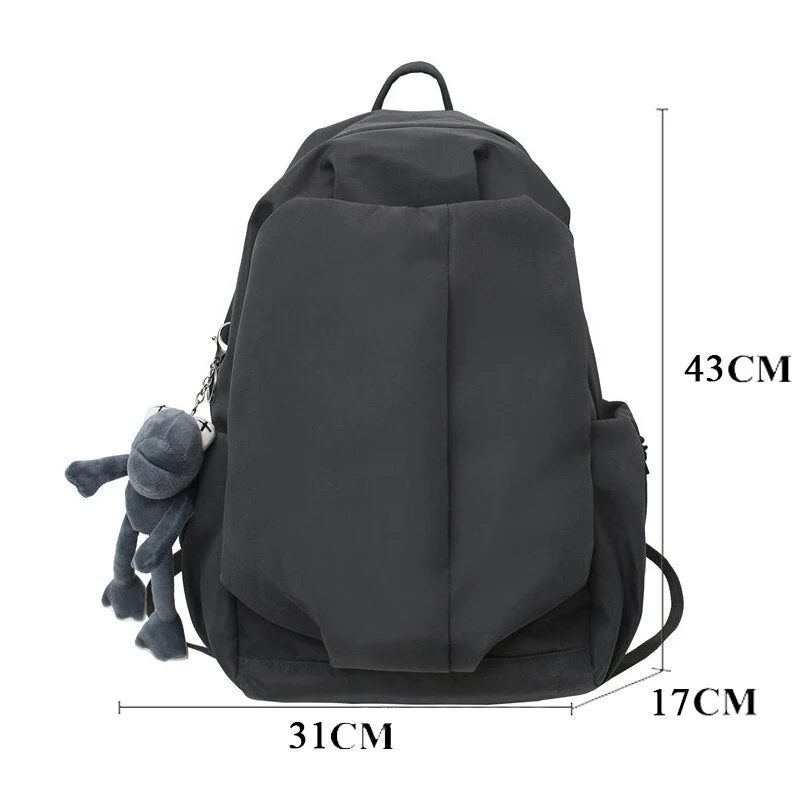 BACK TO SCHOOL   Fashion Waterproof Men Backpack Nylon Schoolbag for Girl/Boy Rucksack High School Bookbag Travel Mochila Shoulder Bag - Deanwangkt