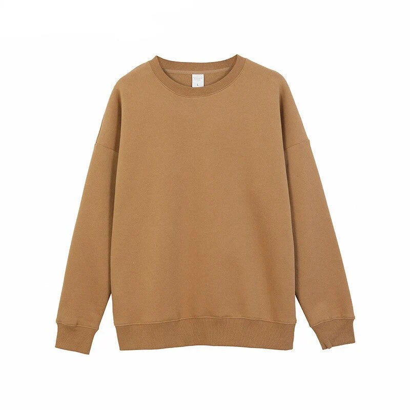 Minimalist Loose White Shirts for Women Turn-down Collar Solid Female Shirts Tops  Spring Blouses - Deanwangkt