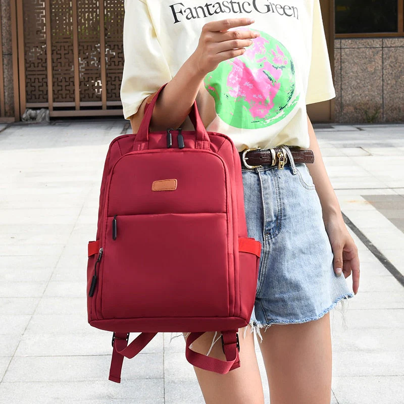 Back To School Waterproof Women Business Backpack Female Fashion Oxford Student School Backpacks Laptop Bag Casual Travel Backpack New Mochila - Deanwangkt
