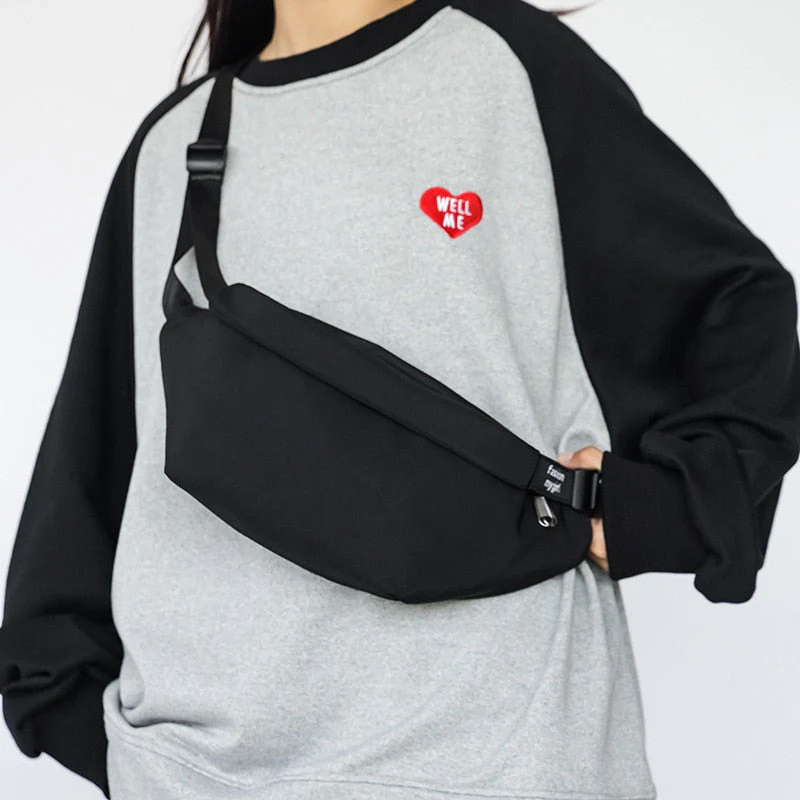 deanwangkt Japanese Style Simple Chest Bag For Women&Men Crossbody Bags For Women New Casual Nylon Bag Purses and Handbags Bolso De Hombro - Deanwangkt