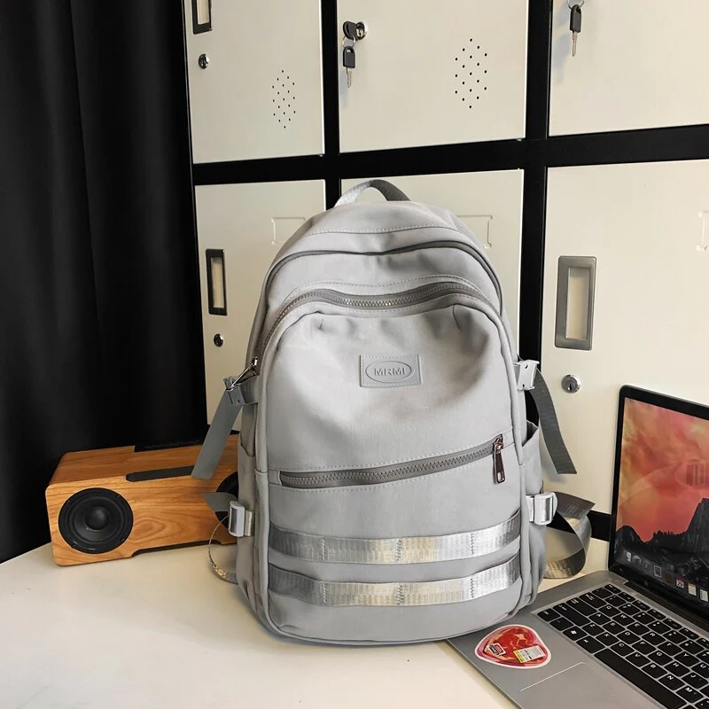 Back to school  Men Travel Bagpack Waterproof Fashion Boys Bookbag Schoolbag High School Nylon Mochila Laptop Women Trendy Rucksack - Deanwangkt