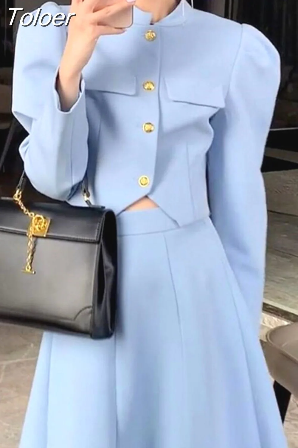 deanwangkt Quality New Summer Fashion Korean Sweet Elegant 2 Piece Set Women Crop Top Shirt Blouse Midi Skirt Suits Two Piece Outfits - Deanwangkt