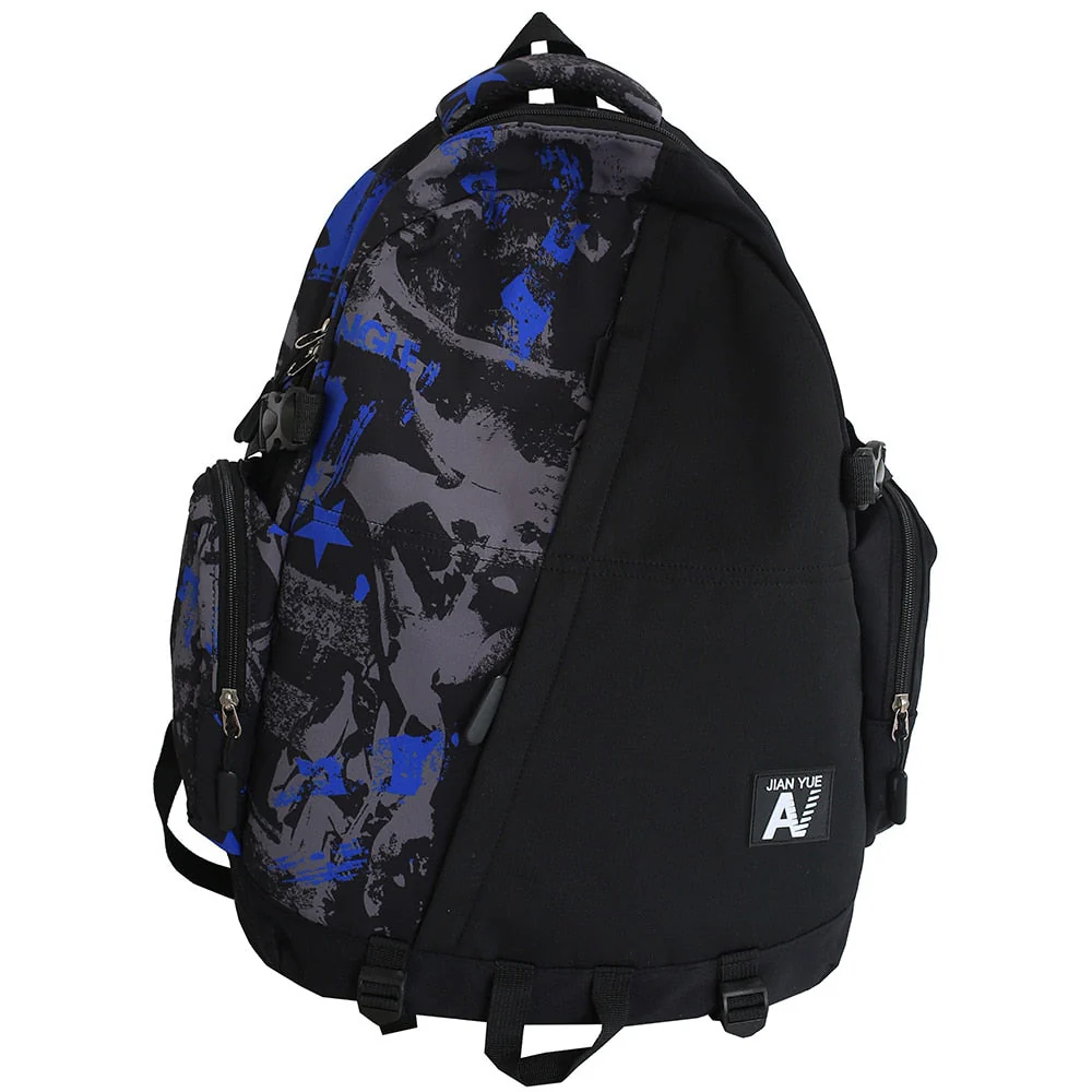 deanwangkt High Capacity Men Graffiti Backpack Camouflage Laptop Book Boy School Bag Female Fashion Women Cool Student Backpack Male Travel - Deanwangkt