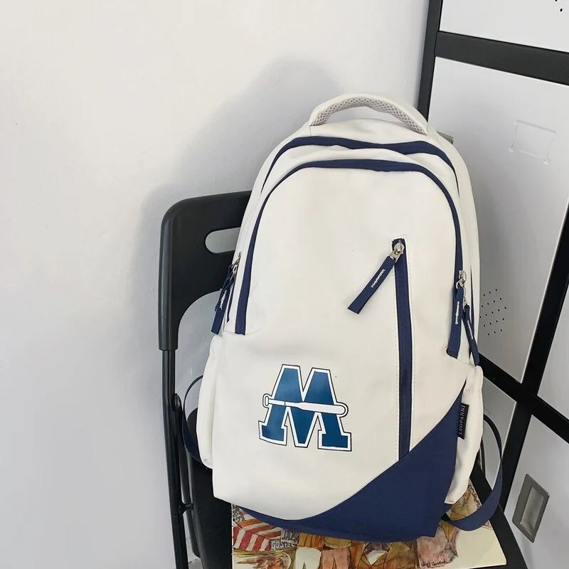 Back to school  Fashion Women Travel Mochila High-capacity High School Backpack Waterproof Girls Boys Bookbag College Laptop Rucksack - Deanwangkt