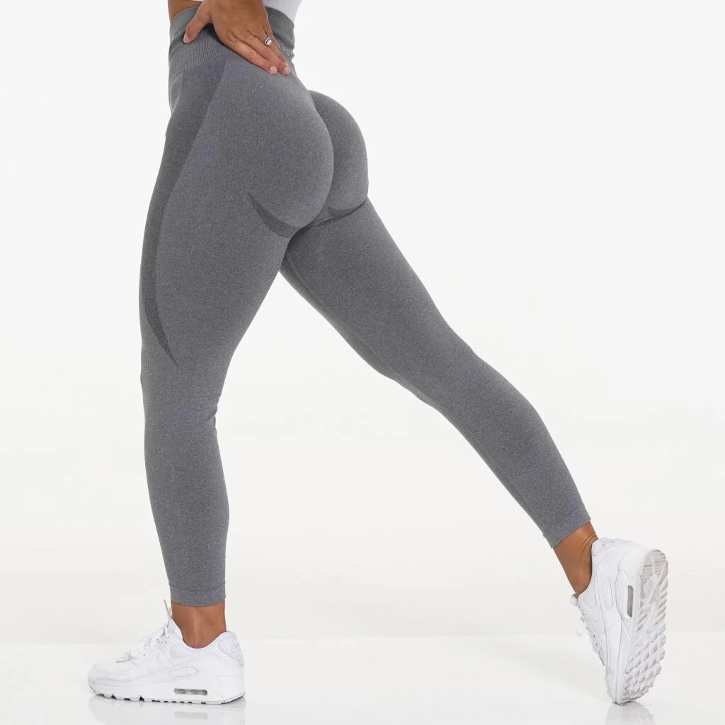 DEANWANGKT Contour Seamless Leggings Womens Butt' Lift Curves Workout Tights Yoga Pants Gym Outfits Fitness Clothing Sports Wear Pink - Deanwangkt