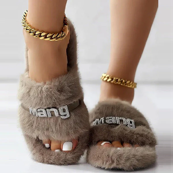 deanwangkt - Khaki Casual Living Patchwork Round Keep Warm Comfortable Shoes (Subject To The Actual Object) - Deanwangkt
