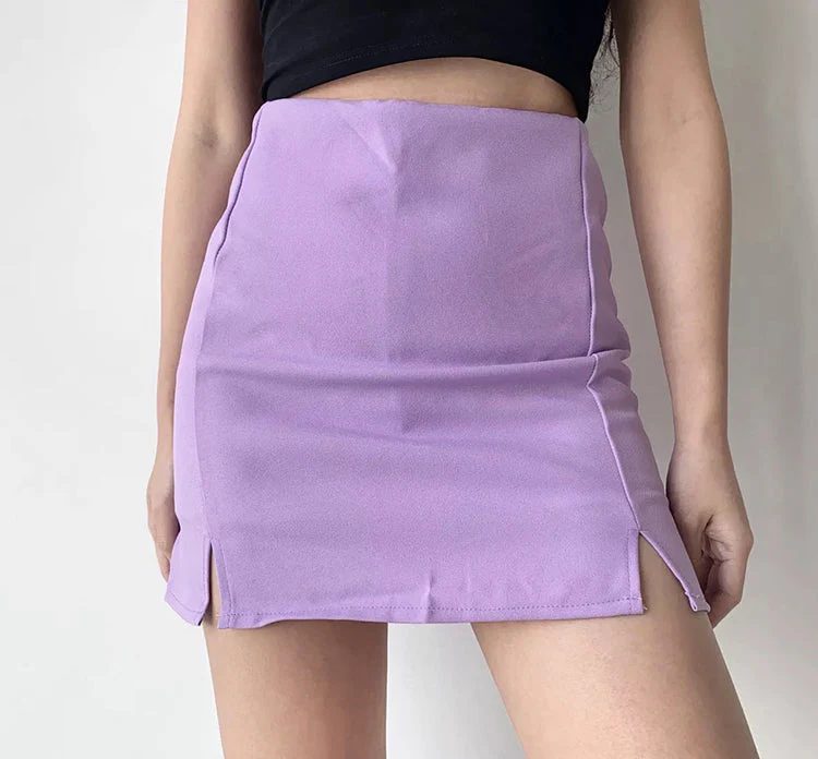 deanwangkt - Leyla Double Split Skirt - Deanwangkt