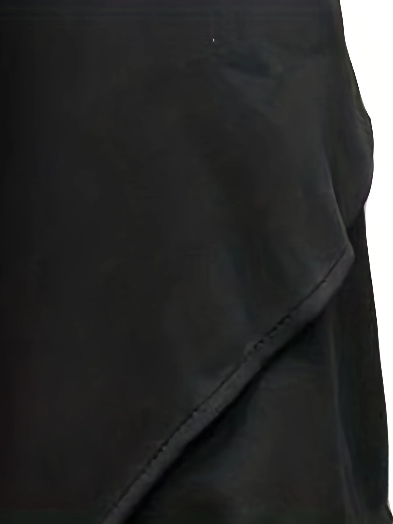 Asymmetrical Hem Criss Cross Skirt, Gothic High Waist Skirt, Women's Clothing - Deanwangkt