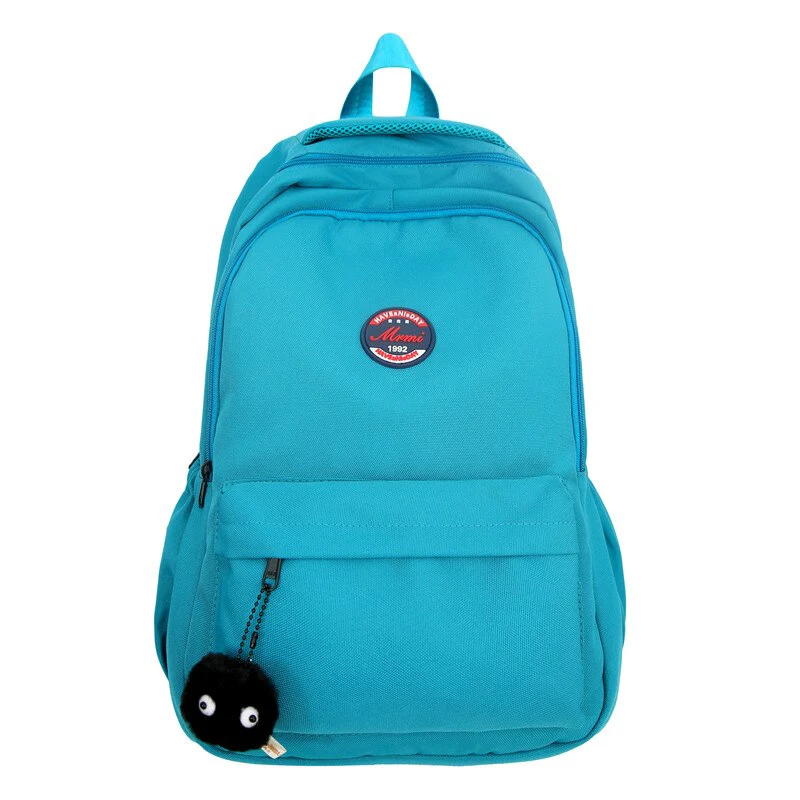 Back to school  Fashion Simplicity Men Rucksack Waterproof Black Mochila for High School Boys Girls Bookbag Lovers Bagpack Schoolbag - Deanwangkt