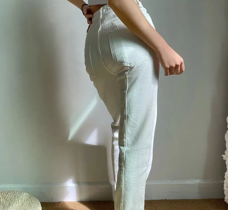 deanwangkt - Key And Lock Straight Jeans - Deanwangkt