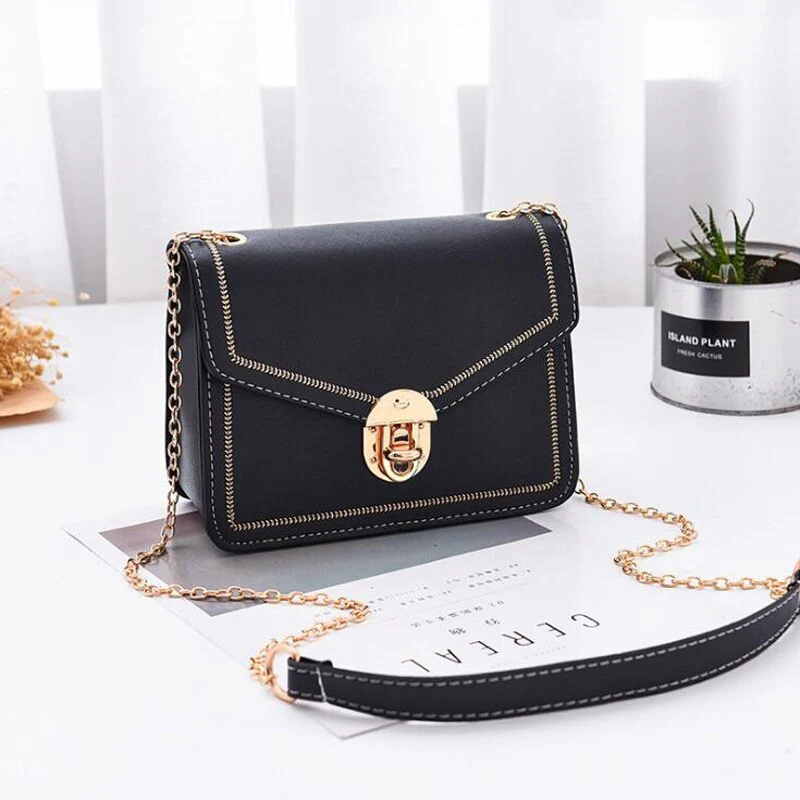 deanwangkt BACK TO COLLEGE    New Summer Women Bags Chain Strap Shoulder Bag Fashion Small Messenger Crossbody Bags for Women Handbag - Deanwangkt