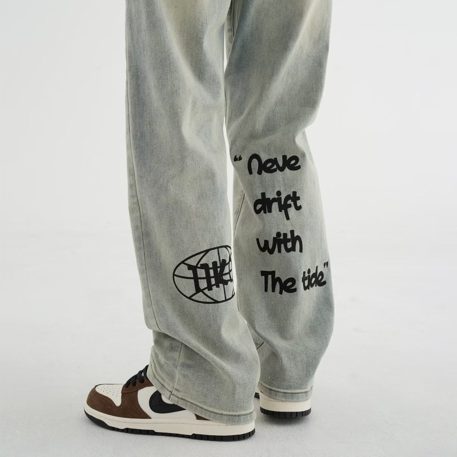 deanwangkt Youth, Fashion, Simple, New Style, Lazy, Versatile, Fashion Trend Of Autumn Women's Jeans And Trousers - Deanwangkt