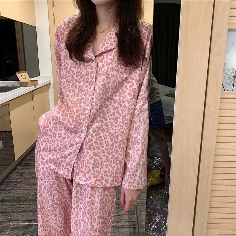 Cotton Home Suits Korean Sleepwear Plaid Print Pajamas for Women Summer  Pyjamas Girls Pijama Short and Long Sleeve Pjs Set - Deanwangkt