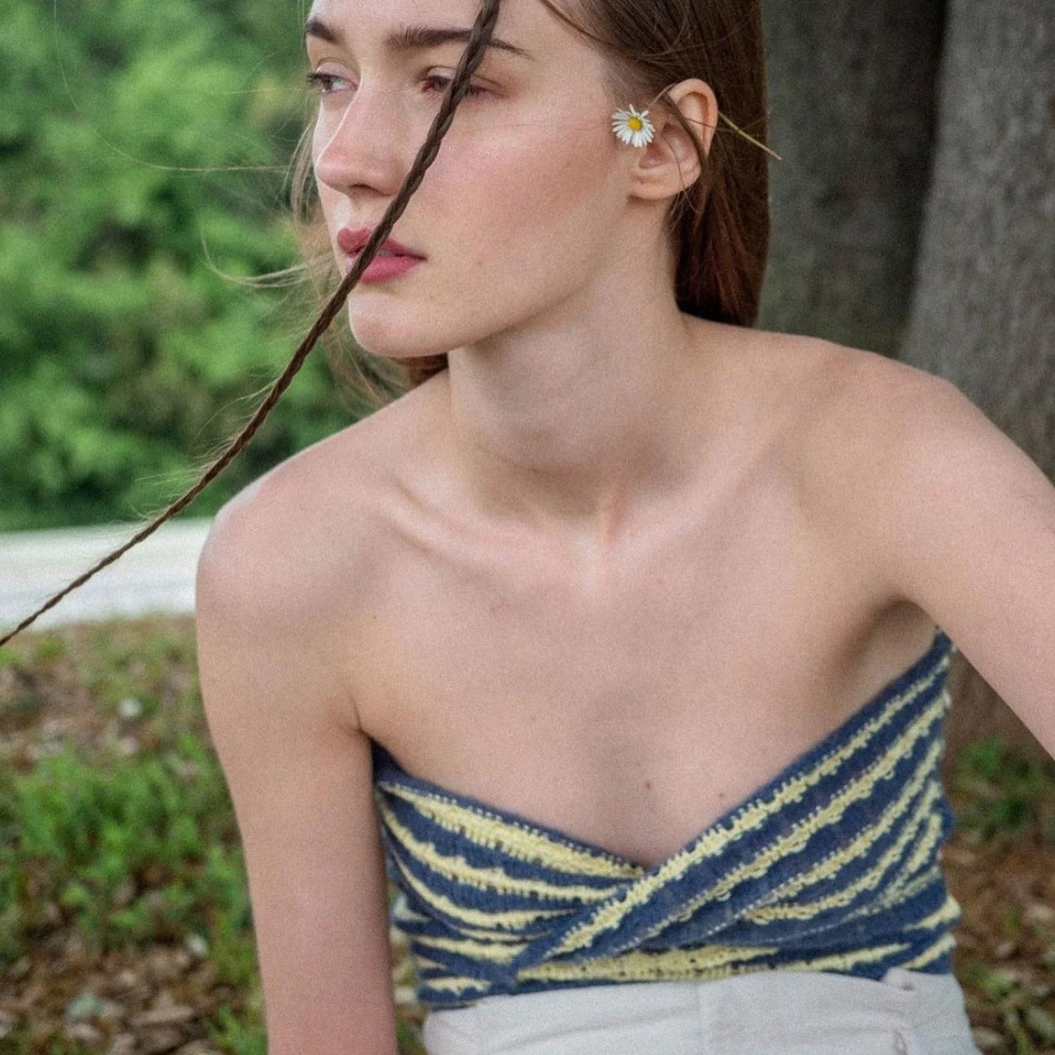 deanwangkt Sexy Strapless Crop Tops for Women Y2K Knitted Sweaters Cut Out Fashion Backless Cropped Tanks Top Holiday Streetwear  Fall - Deanwangkt