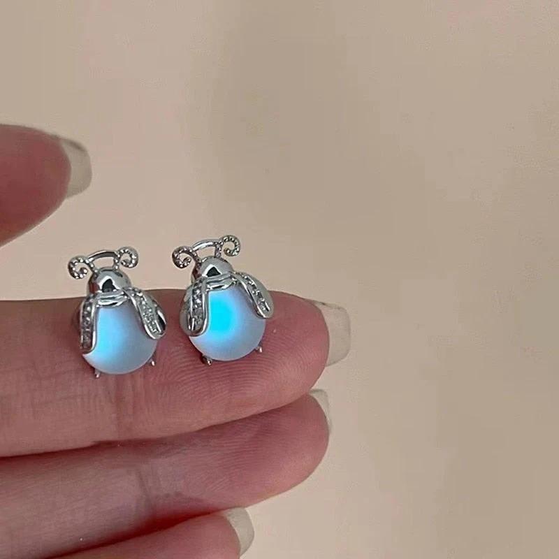 deanwangkt New Punk Style Liquid butterfly Stud Earring for Woman Cool Metal Butterfly Earrings Y2K Aesthetic Jewelry Party Gift - Deanwangkt