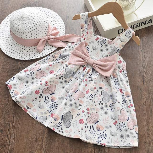 deanwangkt Bear Leader Toddler Baby Princess Dresses  New Summer Newbron Baby Flowers Dresses Floral Costumes Kids Girls Cute Vestidos - Deanwangkt