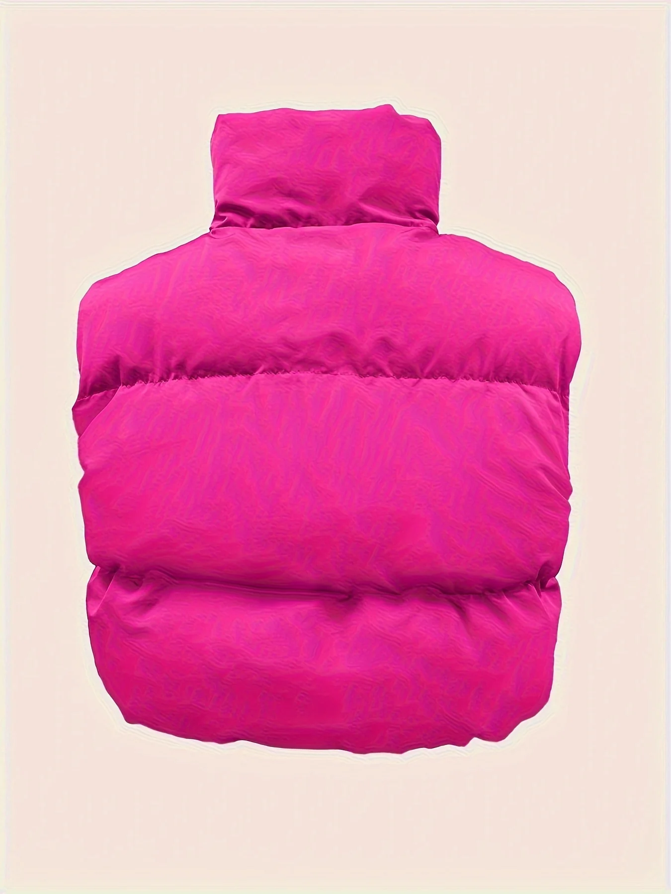 deanwangkt High Neck Zip Up Vest Coat, Casual Solid Sleeveless Outerwear, Women's Clothing - Deanwangkt