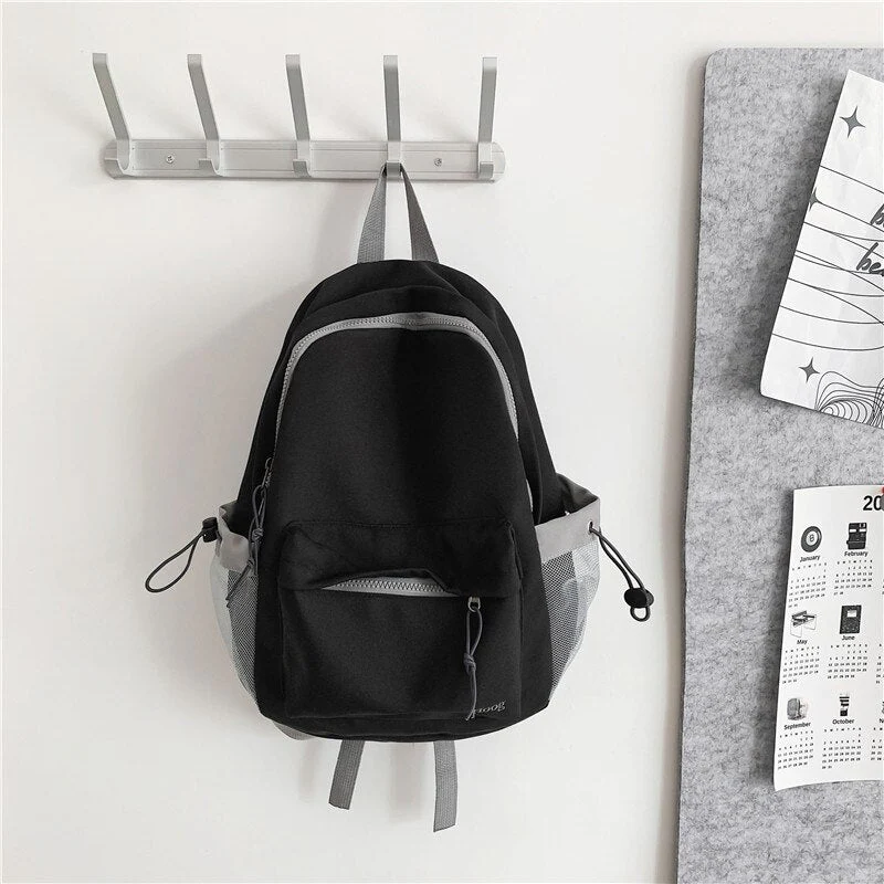 BACK TO SCHOOL  Fashion Women Mochila Waterproof Travel Bag for Girls Leisure Backpack Solid College Bookbag Rucksack Lady Small Bag - Deanwangkt