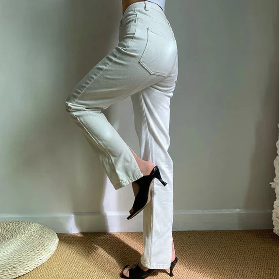 deanwangkt - Key And Lock Straight Jeans - Deanwangkt