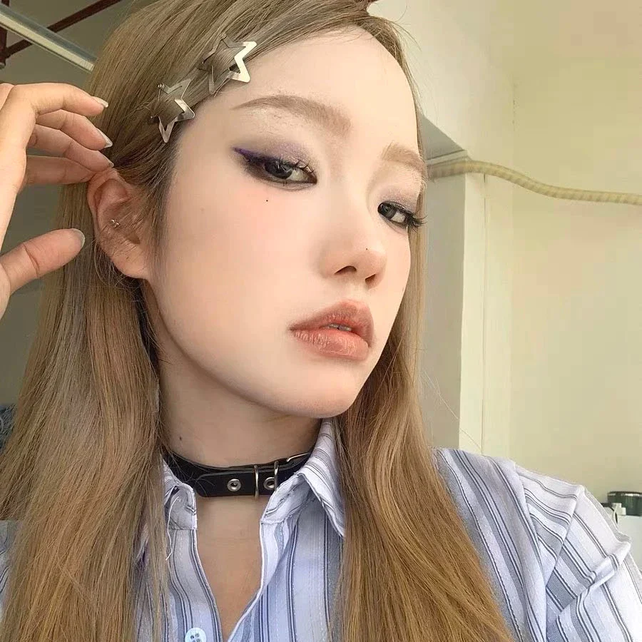 deanwangkt 10Pcs Silver Star BB Hairclips Girls Y2K Cute Star Barrettes Women Simple Metal Snap Clip Headdress Hair Jewelry Accessories - Deanwangkt