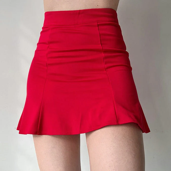 deanwangkt - New Moment High-Waisted Skirt - Deanwangkt