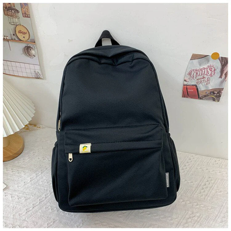 Back to school  Kawaii Teens Bookbag Bag for Girl Fashion Schoolbag Cute Canvas Backpack Women Travel Shoulder Mochila Laptop Rucksack - Deanwangkt
