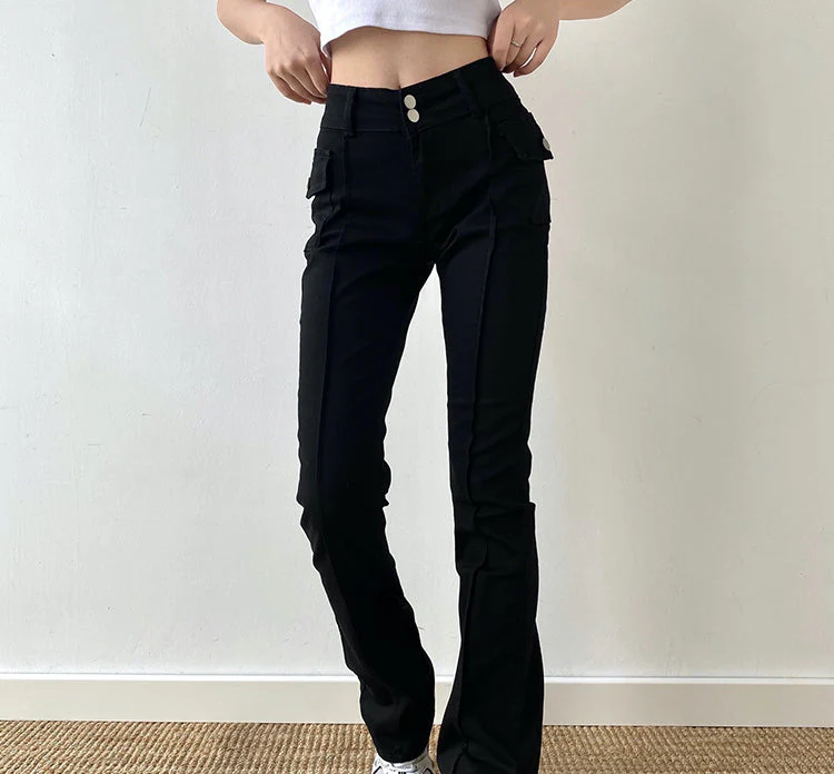 deanwangkt - Lexie Pocket Trousers - Deanwangkt