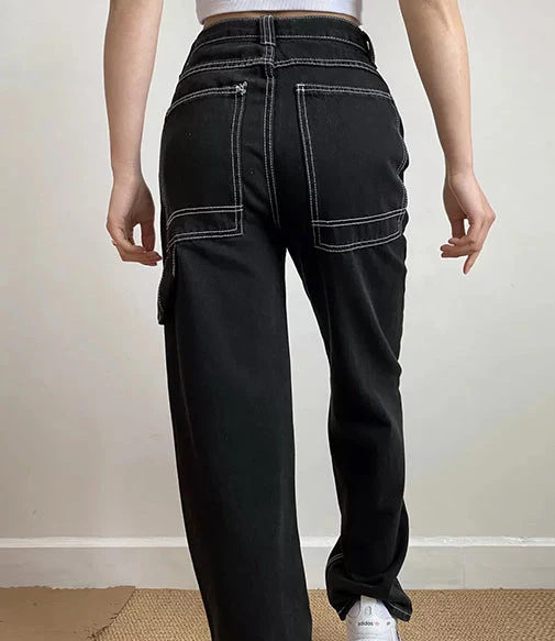deanwangkt - Sumi Stitch Pocket Jeans - Deanwangkt