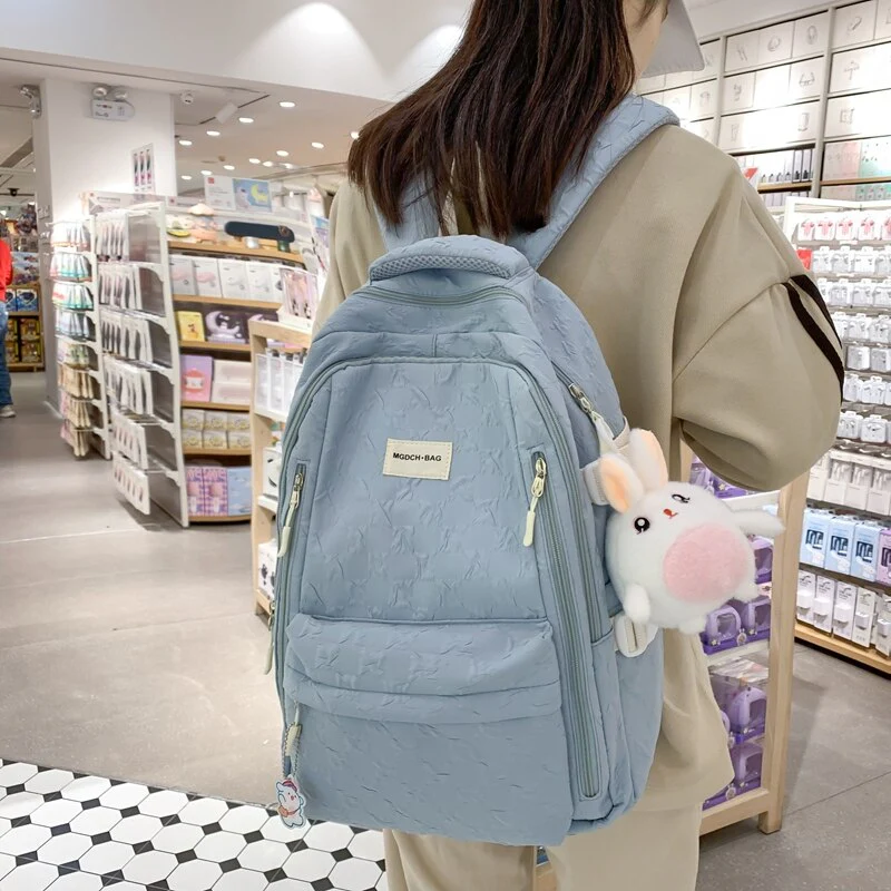 BACK TO SCHOOL  Waterproof Male Backpack Fashion High-capacity Travel Mochila Men High School Bookbag Girls Rucksack Laptop Bagpack - Deanwangkt