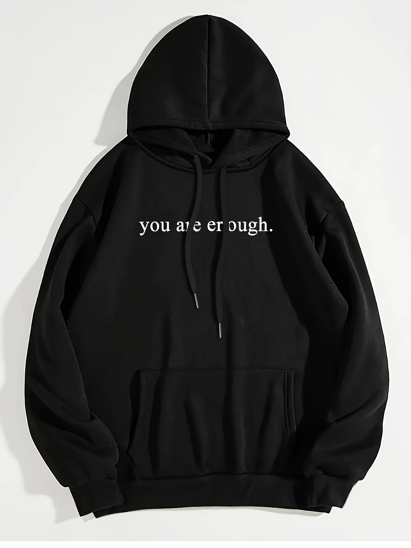 Letter Graphic Casual Sports Hooded Sweatshirt, Drawstring Fashion Y2K Hoodie For Autumn And Winter, Women's Tops - Deanwangkt