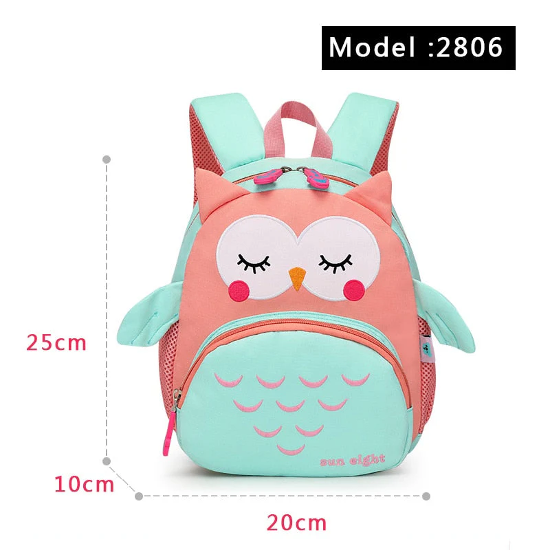 deanwangkt Hot 3D Cartoon Animal Baby Backpacks kindergarten Schoolbag  Kids Backpack Children School Bags Girls Boys Backpacks - Deanwangkt