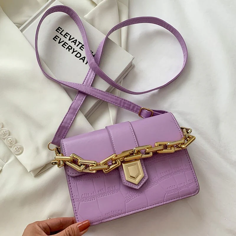 deanwangkt  BACK TO COLLEGE     Summer Square Handbags For Women High Quality Pu Leather Shoulder Bag Designer Simple Female Crossbody Bag Small Purses - Deanwangkt