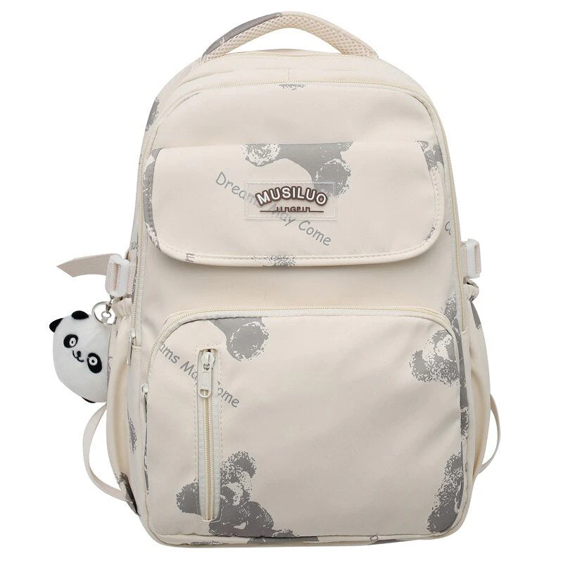 Fashion Kawaii Travel Bag Student Laptop College Backpack Girls School Bag Teenage Women Backpack Female Leisure Cute Mochila - Deanwangkt
