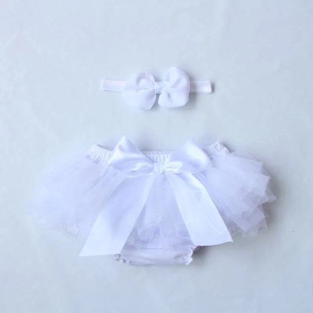 Baby Cotton Chiffon Ruffle Bloomers Cute Baby Diaper Cover Newborn Flower Shorts Toddler Fashion Summer Clothing - Deanwangkt