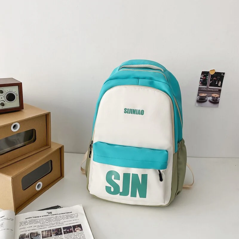 BACK TO SCHOOL  Fashion High-capacity High School SchoolbagGirls Women Travel Mochila Cute Nylon Waterproof Backpack Laptop Rucksack - Deanwangkt